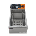 Fryer électrique en acier inoxydable 6L